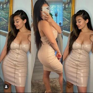 PLeather dress 🥰